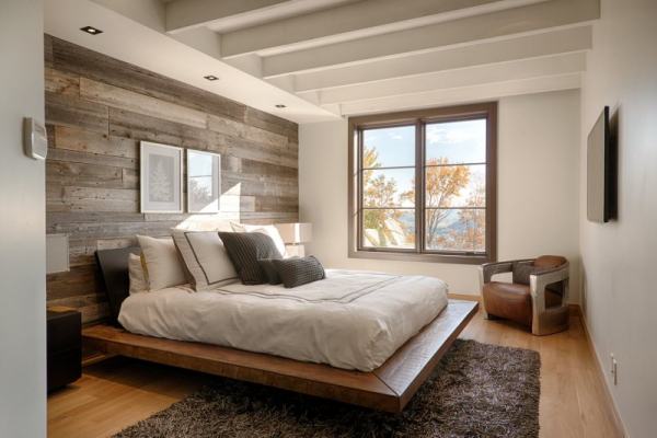 Дизайн спальни в стиле Модерн — актуальные особенности образа начала XX века + фото