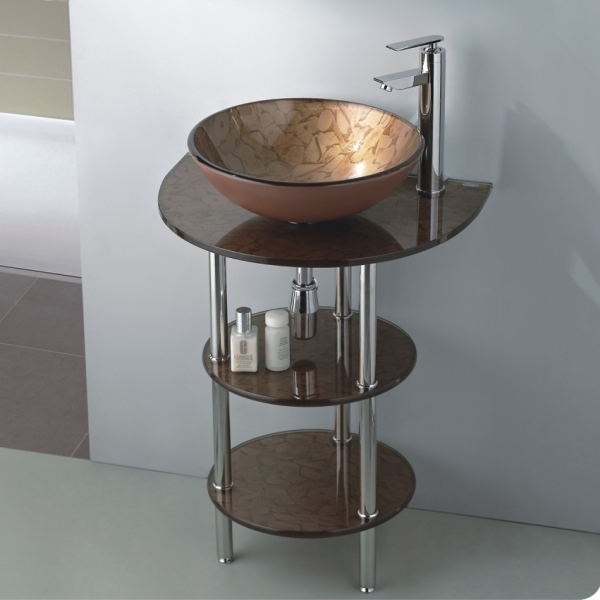 Стеклянная раковина для ванной комнаты: утонченное изящество интерьера