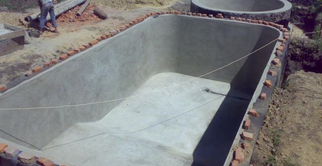 Kako vliti bazen betona
