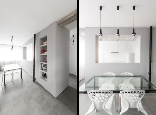 Дизайн интерьера гостиной с кухней от Arhitektura Budjevac
