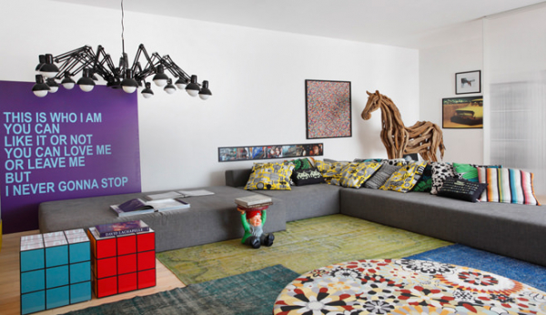 Дизайн ярких гостиных от Studio Guilherme Torres