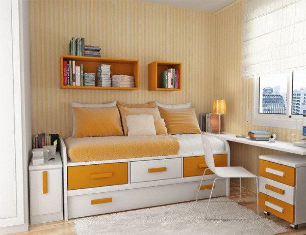 Мебель для маленькой спальни – основные правила выбора