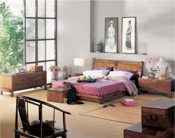 Спальня в Китайском стиле — преданность традициям и общие тенденции + фото