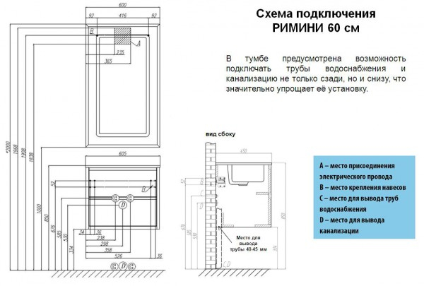 Тумба для ванной с мойкой и зеркалом: стильный дизайн и элегантность комплекта