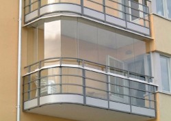 Типы остекления балконов