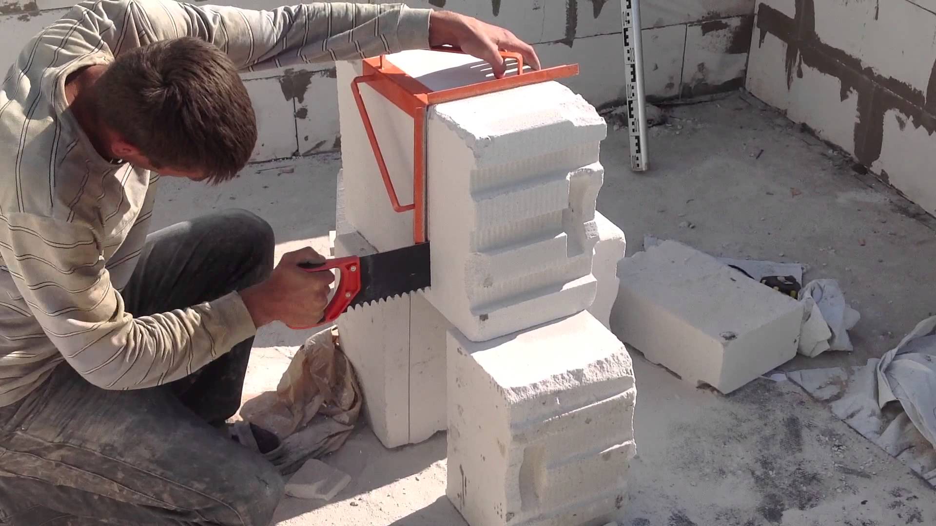 Чем пилить газобетонные блоки - О цементе инфо